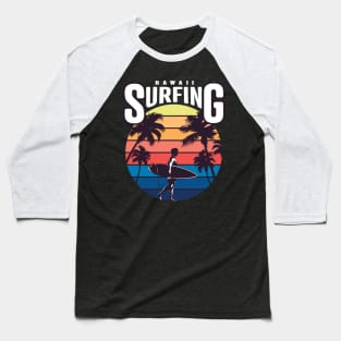 surfing hawaii Baseball T-Shirt